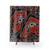 Aboriginal Art Men Kangaroo Hunting Shower Curtains