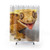 Crested Gecko Shower Curtain