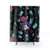 Nekomancer Pattern Shower Curtains - Spooky and Cute Cat Design