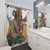 SHIEKHA Warrior-Inspired Shower Curtains