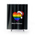 Rainbow LGBTQ+ Christmas Shower Curtains