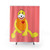 Flat Eric Shower Curtains - Cute and Colorful Home Decor