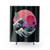 Retro Wave Shower Curtains