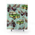 Jurassic Ride Shower Curtains featuring dinosaurs and classic cars