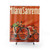 Retro Cycling Art Shower Curtains