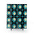 Retro Geometric Pattern Shower Curtain