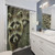 Tres Banditos Wildlife Shower Curtain with Raccoon Design