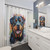 Bright Watercolor Rottweiler Shower Curtain
