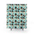 Black and White Hamster Pattern Shower Curtain