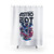 Astro Bot Cute Astronaut and Robot Shower Curtain