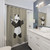 Banksy Graffiti Shower Curtains Featuring Panda Holding Guns Art