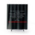 Red Dwarf Sci-Fi Themed Shower Curtain