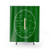 Cricket Pitch Layout Shower Curtains