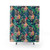 Tropical Pug Shower Curtain