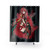 Fiery Sword Shower Curtains - Anime Inspired Design