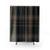 Dark Academia Tartan Shower Curtain