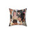 Louis Partridge Collage Throw Pillow
