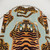 Cute Tibetan Tiger Print Shower Curtain
