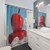Surreal Red Sky Shower Curtains