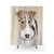 Wire Fox Terrier Shower Curtain