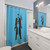 Nick-Themed Shower Curtain with Cinematic Design