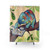Watercolor Stamp Collector Shower Curtain