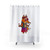 Colorful Hippie Fox Shower Curtain