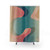 Papercuts 9 Colorful Abstract Shower Curtain