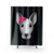 English Bullterrier Shower Curtain