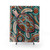 Aboriginal Turtle Art Shower Curtains
