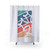 Modern Occitan Cross Pastel Multicolor Shower Curtain