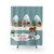 Boesarts Christmas Village Shower Curtains