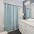 Watercolor Beach Shower Curtain
