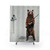 Grizzly Bear with Shotgun Shower Curtains