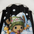 Vintage Retro One Piece Tony Tony Chopper Anime Shower Curtains