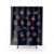 Peacock Spider Shower Curtains