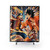 Anime Shower Curtain Featuring Luffy vs Naruto Fight