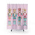Festive Christmas Shower Curtains with Nutcracker and Holiday Designs