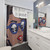 Pop Art Comic-Inspired Shower Curtain