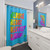 Colorful eco-friendly shower curtains