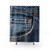 Blue Jean Pocket Shower Curtain