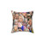 Phoebe Bridgers Face Collage Throw Pillow