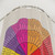 Wheel of Emotions Shower Curtain with Rainbow and Black Design