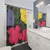 Andy Warhol Inspired Floral Shower Curtains