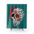Heartbreak Sugar Skull Shower Curtain