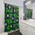 Patterned Shower Curtain with Geometric Designs