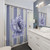 Violet Hues Floral Shower Curtains