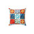 Colorful Azulejos Tiles Pillow from Azul Board Game