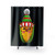 Festive Christmas Corn Shower Curtains
