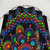 Trippy Dot Mandala Shower Curtain